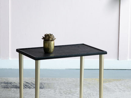 Side Tables (Set of 3) - Black / Gold