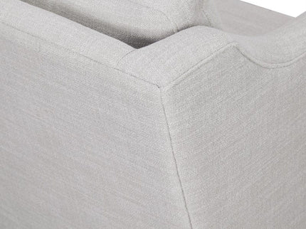 Chair With High Track Arms - Beige