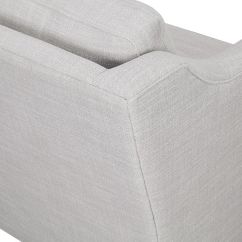 Chair With High Track Arms - Beige