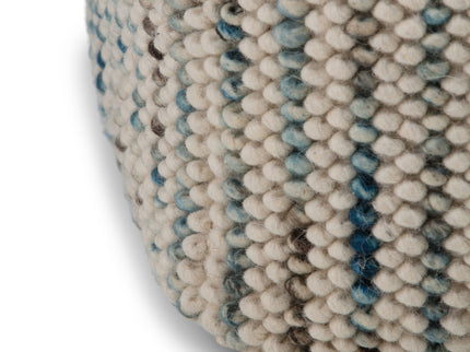 Zoey - Handcrafted Woven Cube Pouf