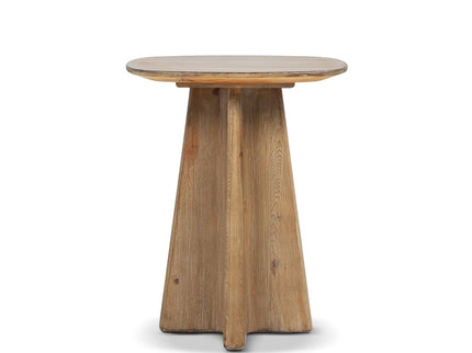 Clarence - Rectangular End Table - Antique Brown