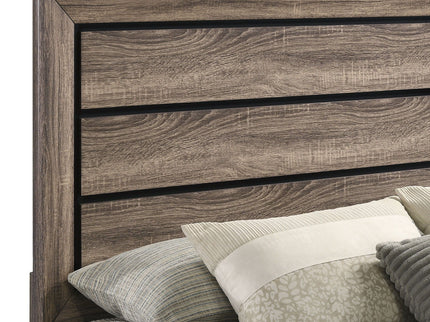 Queen Storage Bed With Underbed Drawers - Brown