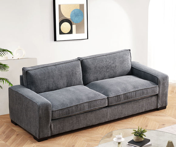 Luxe - Sofa With Sleek Design, Spacious And Comfortable 3 Seater Couch