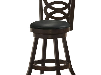 Swivel Counter Stool (Set of 2) - Black