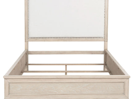 Wedner - Queen Panel Bed - Oak