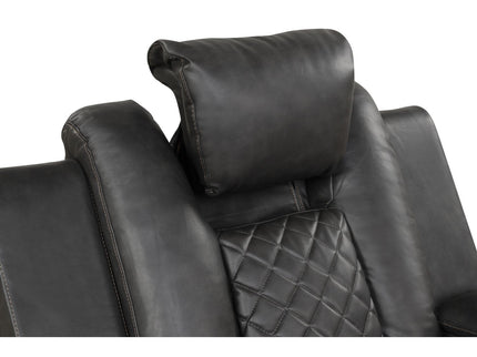 Benz - Power Recliner Set With LED Lighting And USB Charging
