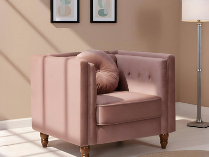 Chesterfield Accent Tufted Square Arm Side Chair