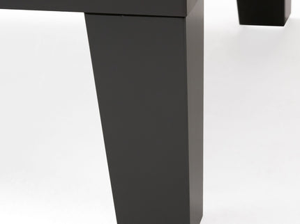 Chatham - Ottoman With Drawer Leather Storage Solution - Dark Coffee