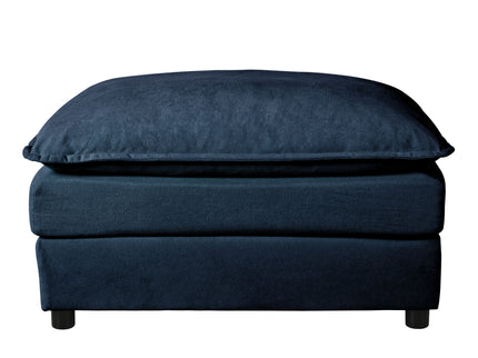Modern Comfy Deep Seat Modular Sectional Sofa Cloud Couch With Ottoman