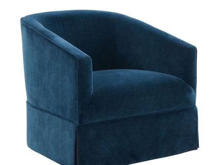 Elm - Skirted Swivel Chair