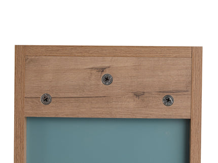 10" Wall Mounted Storage Cabinet, Bathroom Cabinet With Soft Close Door - Imitative Oak