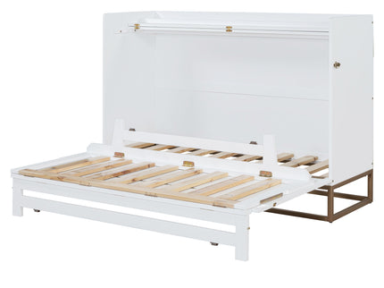Murphy Bed With Iron Legs, Modern Design