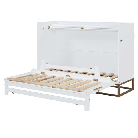 Murphy Bed With Iron Legs, Modern Design