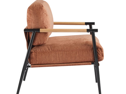 Modern Accent Chair With Cushions, Cozy Seating