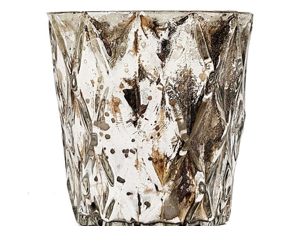 Scented Soy Wax Candle (Set of 4) - Silver