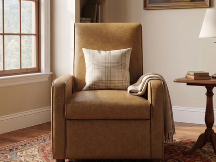 Manual Recliner Chair, 2 Position With 160° Adjustable Backrest For Living Room