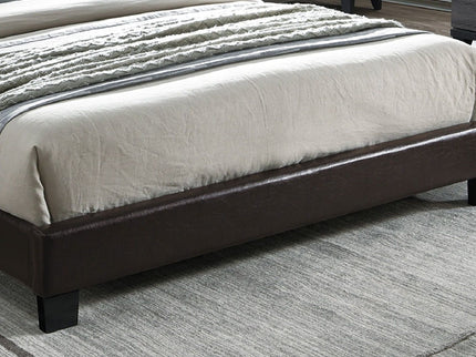 Upholstered Bed With Adjustable Headboard