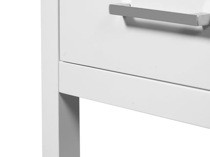 Bathroom Vanity With Ceramic Sink, Soft Close Drawers, Door Organizer, Divider Drawer, Adjustable Foot Pads