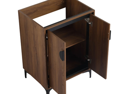 Modern Bathroom Vanity With Top Sink, Engineered Wood Storage Cabinet