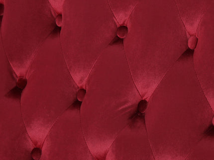 Nurturing - Upholstered Loveseat With Wing Back And Diamond Tufting
