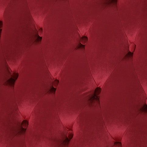 Nurturing - Upholstered Loveseat With Wing Back And Diamond Tufting