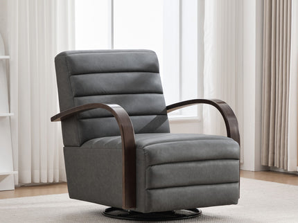 360° Swivel Accent Chair With Armrests, Comfy Lounge