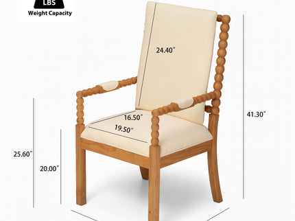 Dining Chairs With Ergonomic Design (Set of 2)