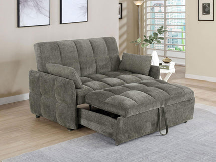Alvara - Tufted Cushion Pull Out Sleeper Sofa Bed