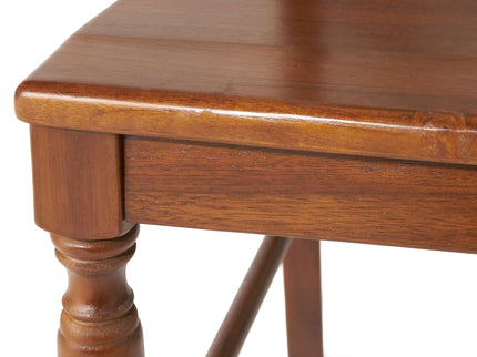 Dining Chair With X Shaped Back (Set of 2)