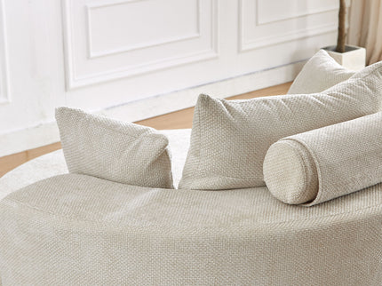 Swivel Chair With Rotating Base For Living Room