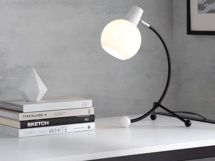 Eileen - Contemporary Task Lamp - Black / White
