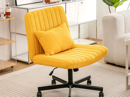 Criss Cross Office Chair With Adjustable Height, Ergonomic Design