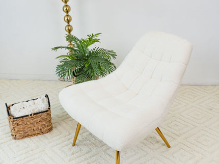 Aubrey - French Boucle Lounge Chair