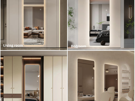 Wall Mounted LED Full Length Mirror