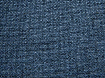 Accent Chair With Quilted Back And Silver Studs - Dark Blue