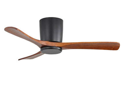 42" Flush Mount Ceiling Fan With 3 Blades, DC Reversible Motor