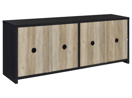 Kennison - TV Stand - Black
