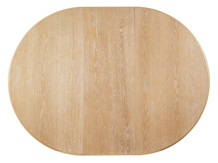 Extendable Oval Dining Table With Leaf