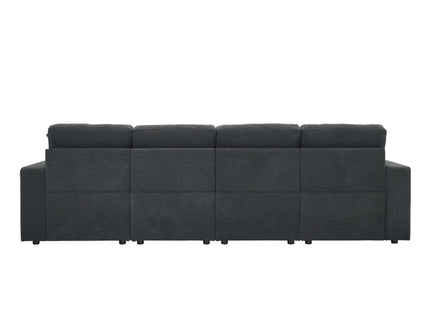 Sectional With 2 Ottomans