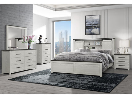 Avery - Bed With Bookcase Headboard