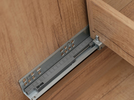 Bathroom Vanity With Sink, 5 Legs, Soft Close Drawers