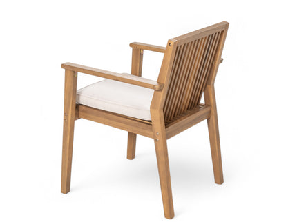 Patio Dining Chair, Comfortable Waterproof Seating (Set of 2)
