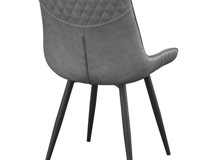Tufted Swivel Side Chair (Set of 2) - Gray