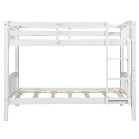 Solid Construction Bunk Bed With Ladder