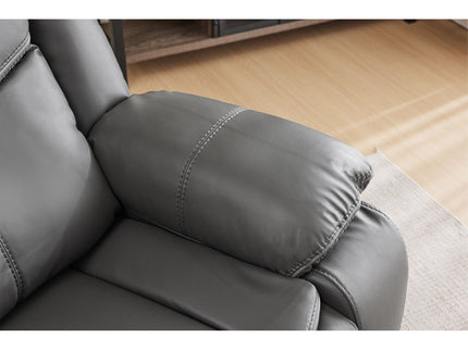 Recliner Chair With Vibration And Heating - Gray