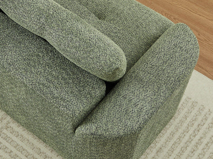 3 Seater With Thickened Armrests Sofa For Living Room