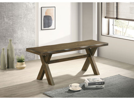 Knotty - Dining Bench - Brown