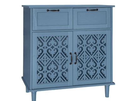 2 Door 2 Drawer Elegant Cabinet