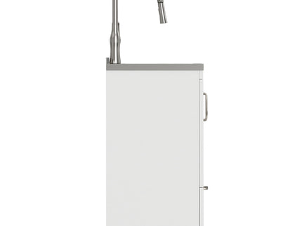 Reed - Deluxe Laundry Cabinet With Pull-Out Faucet And Stainless Steel Sink