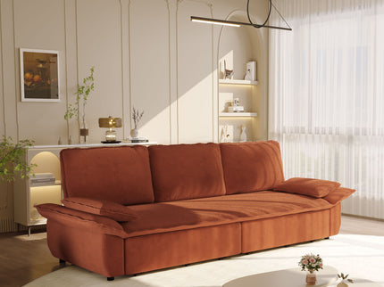 King Size Pull Out Sofa Bed, 3 In 1 Convertible Multifunctional